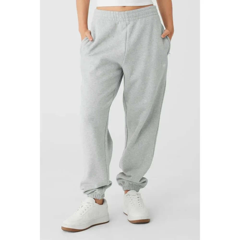 Alo Yoga Cuffed Renown Heavyweight Sweatpant (XS unisex)